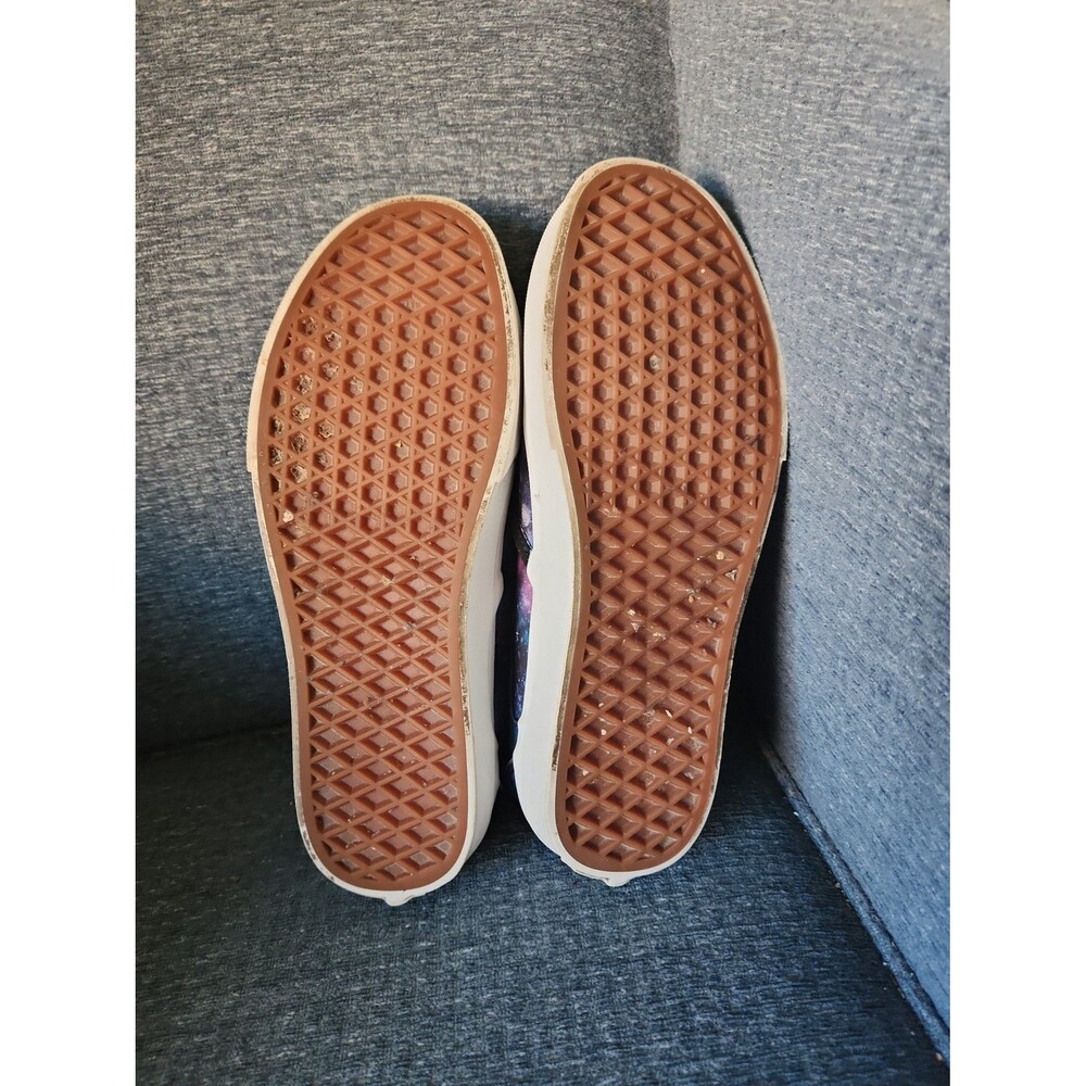 Vans Blue & Purple Cosmos Slip-on Shoes Women's 8.5 - Picture 6 of 7